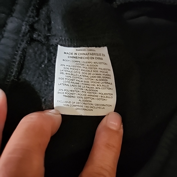 Nike Men XXL Black Fleece Joggers Sweatpants. - Picture 5 of 8